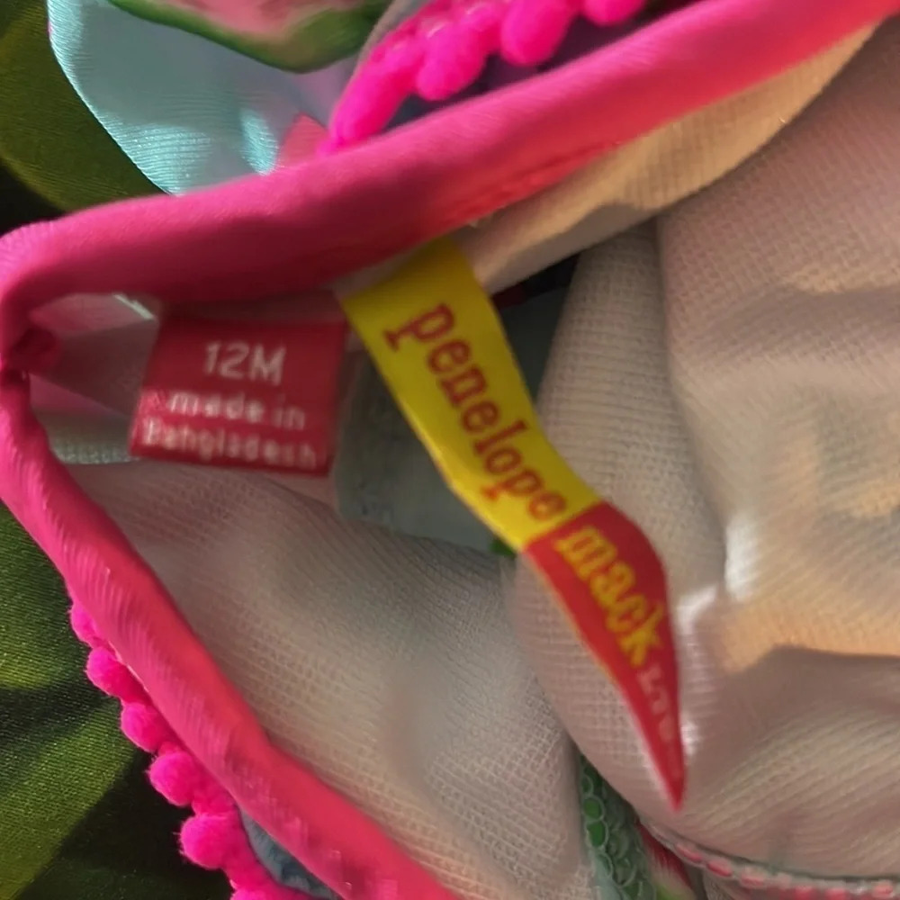 PENELOPE MACK Watermelon Bikini Set, 12 months, NWT​ - Picture 7 of 8